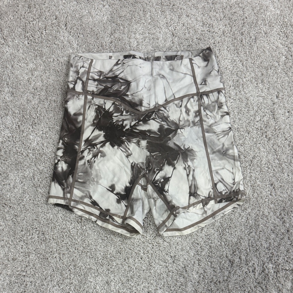 Balance Athletica Sea Salt Grey Tie-Dye Volley Shorts